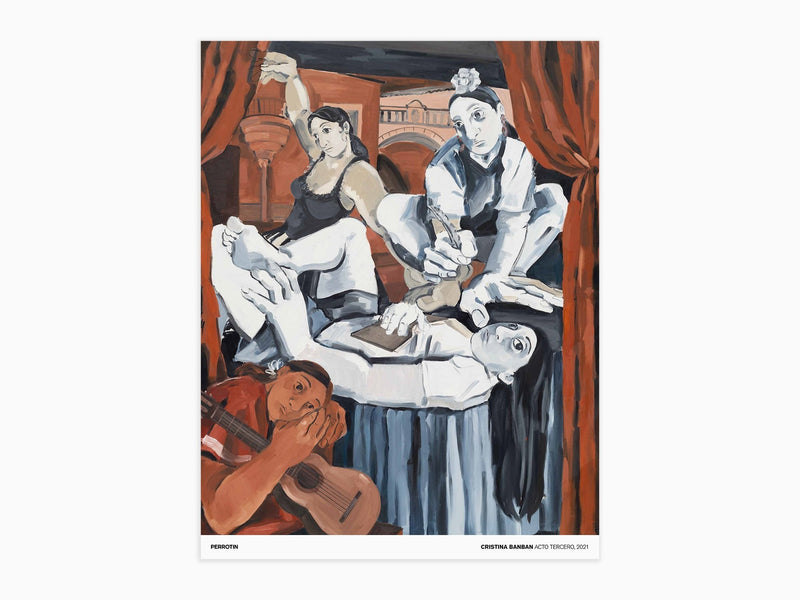 Cristina BanBan - Acto Tercero, 2021 (poster signé)