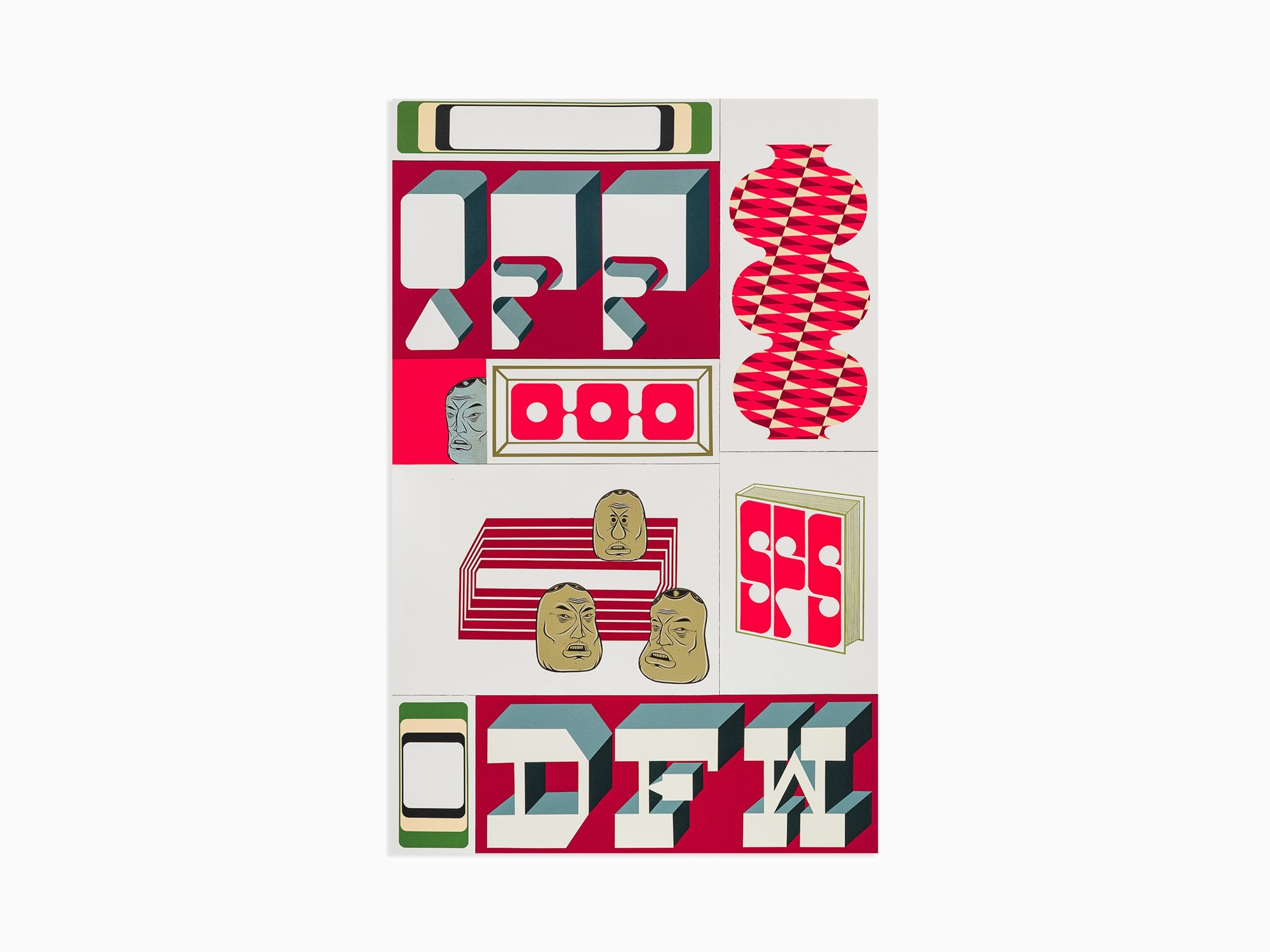 Barry McGee - Sans titre, 2023