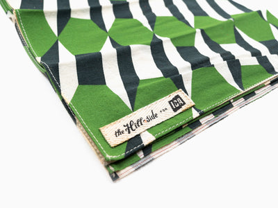 Barry McGee - Motif vert bandana, 2013