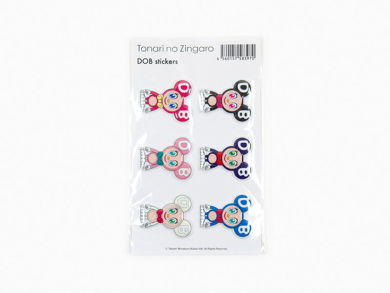 Takashi Murakami - Pukupuku stickers / Mr. DOB