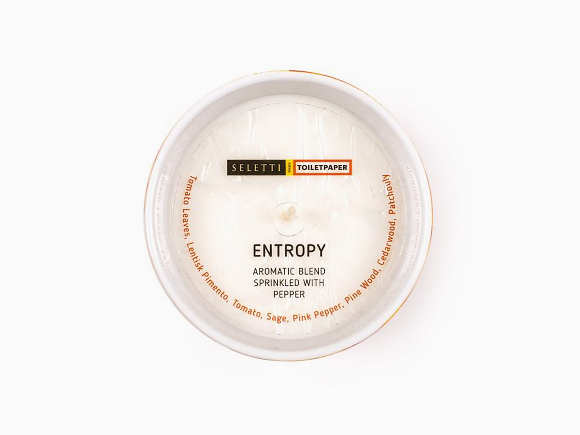 Seletti porte Toiletpaper - Bougie Spaghetti