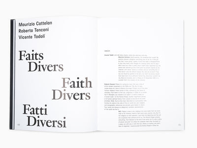 Maurizio Cattelan - Breath Ghosts Blind