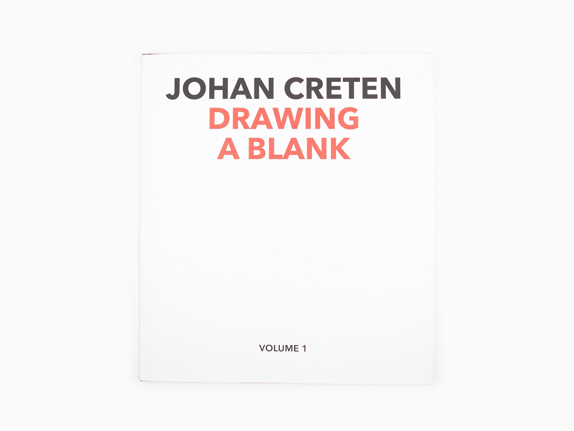 Johan Creten - Le dessin à blanc