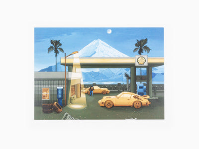 Daniel Arsham - Carte postale "Pitstop Shell", 2023