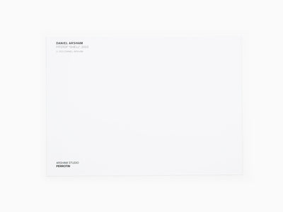 Daniel Arsham - Carte postale "Pitstop Shell", 2023