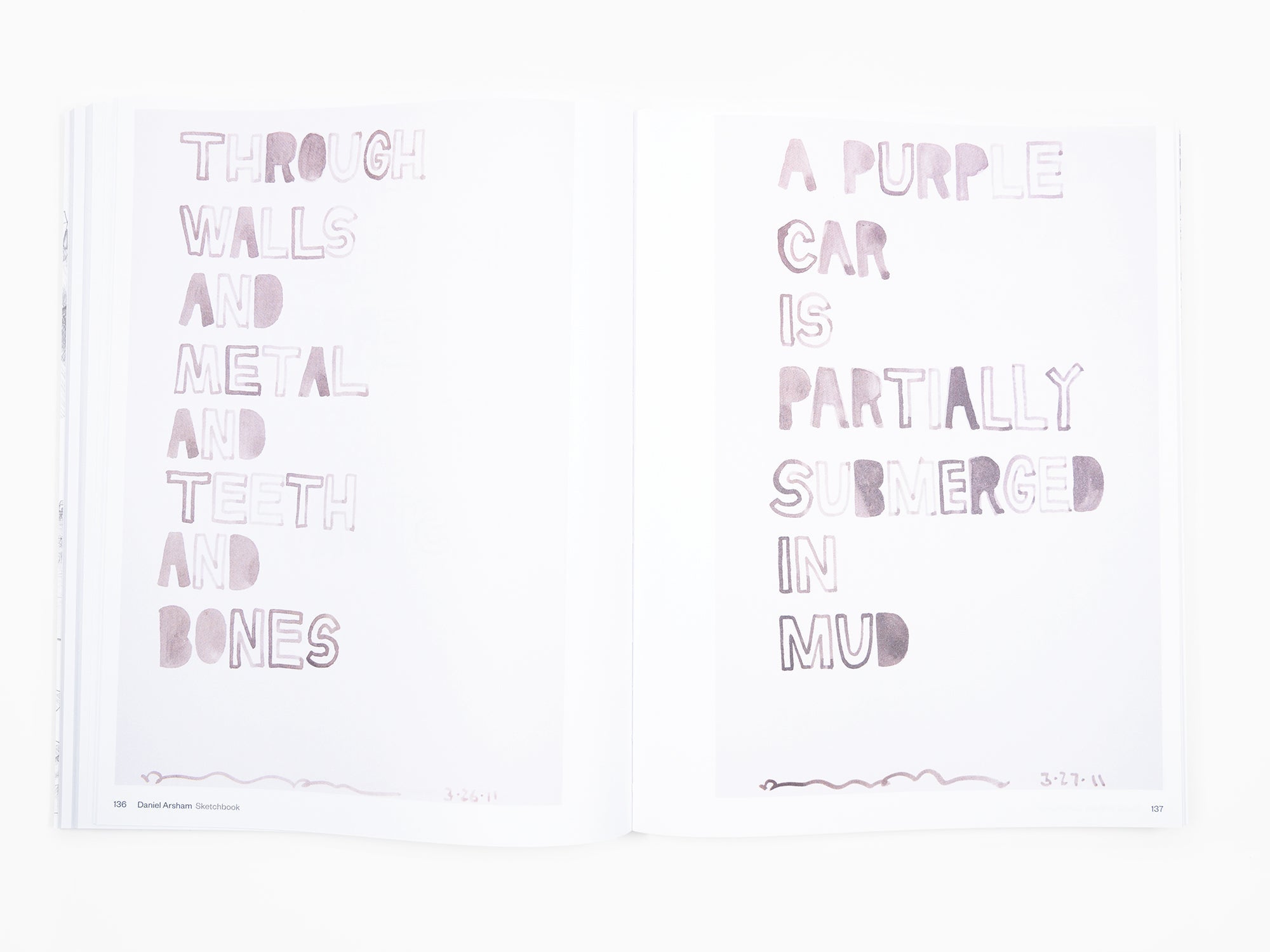 Daniel Arsham - Sketchbook