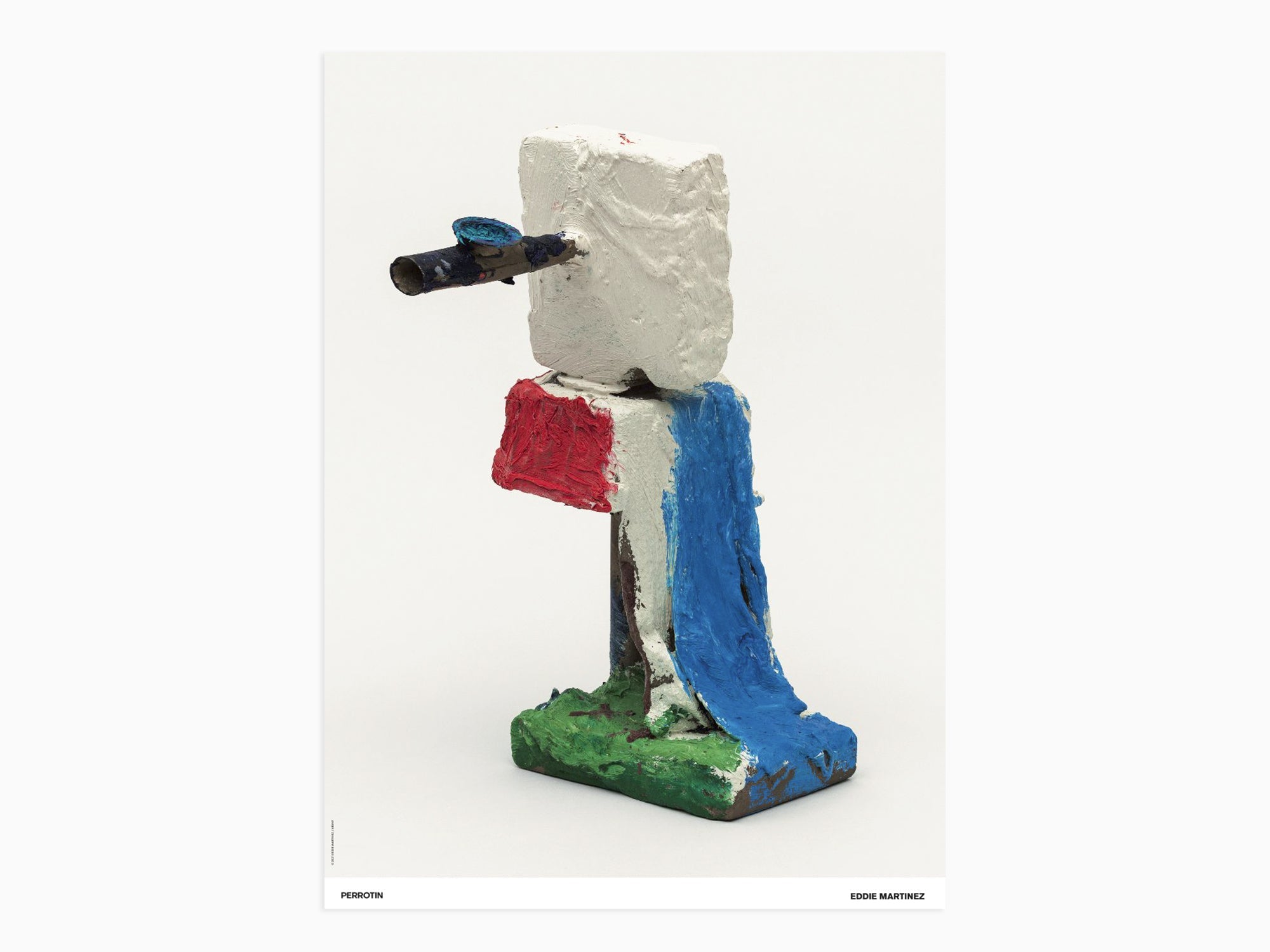 Eddie Martinez - Untitled (standard poster)