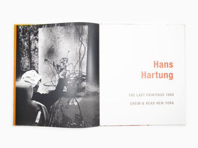 Hans Hartung - Les dernières peintures 1989