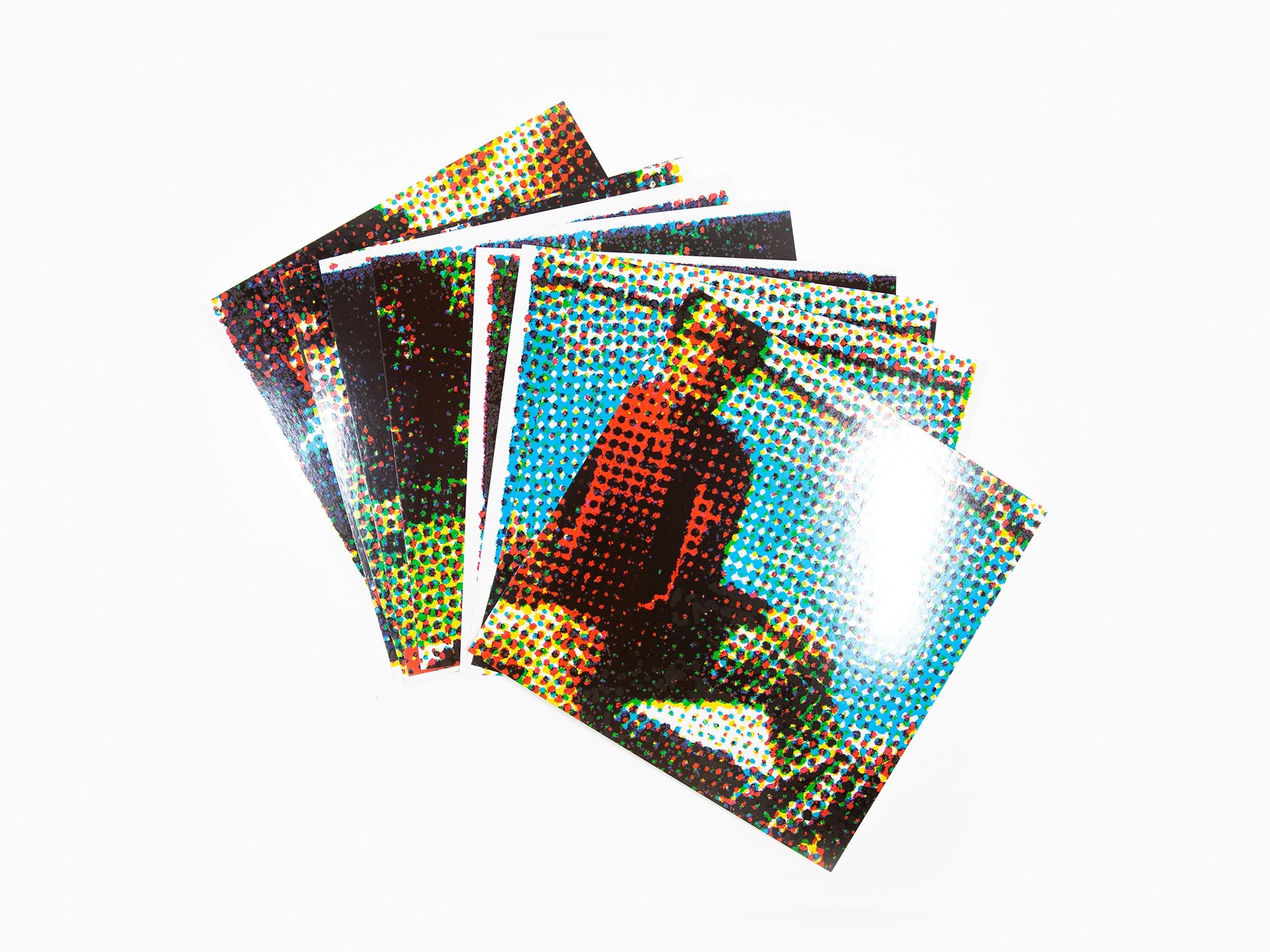 Alain Jacquet - Déjeuner sur l'herbe (set of postcards / coffre de cartes)