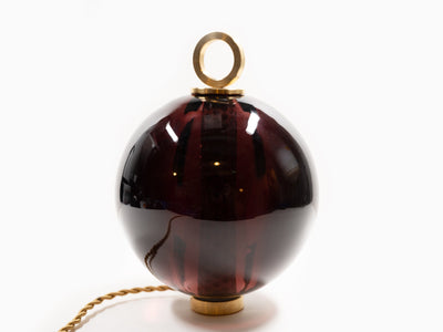 Jean-Michel Othoniel - Lampe perle Alessandrita Améthyste 15cm (22EN124)