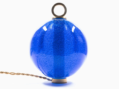 Jean-Michel Othoniel - Lampe perle Cobalt Mica 15cm (22EN201)