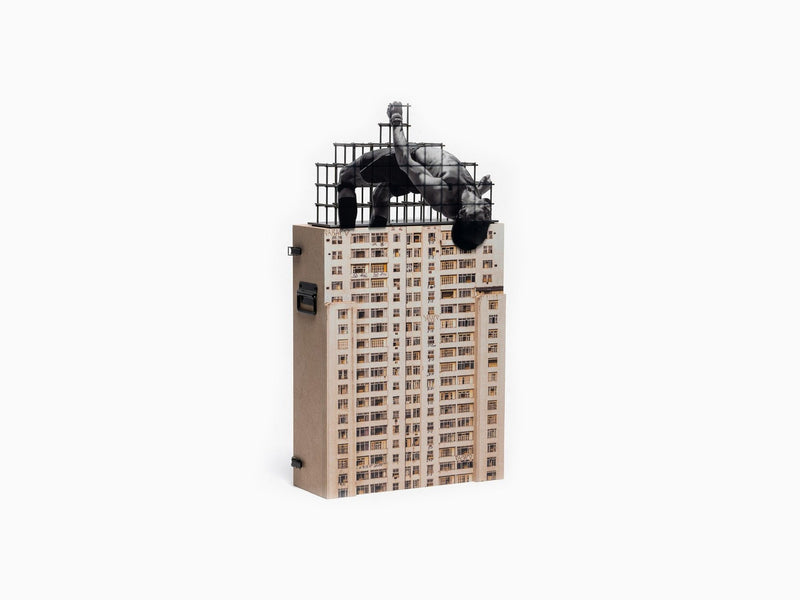 JR - GIANTS, saut en hauteur à Rio