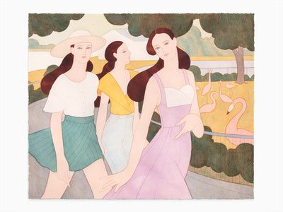 Kelly Beeman - Visite du zoo / flamants roses