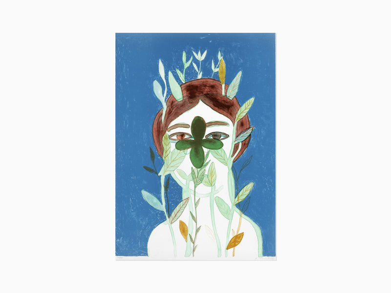 Klara Kristalova - Spring in the middle ages, blue