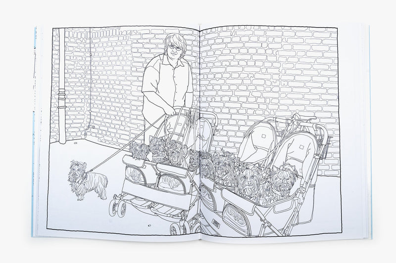 Jane Mount - Le Martin Parr, livre de coloriage !