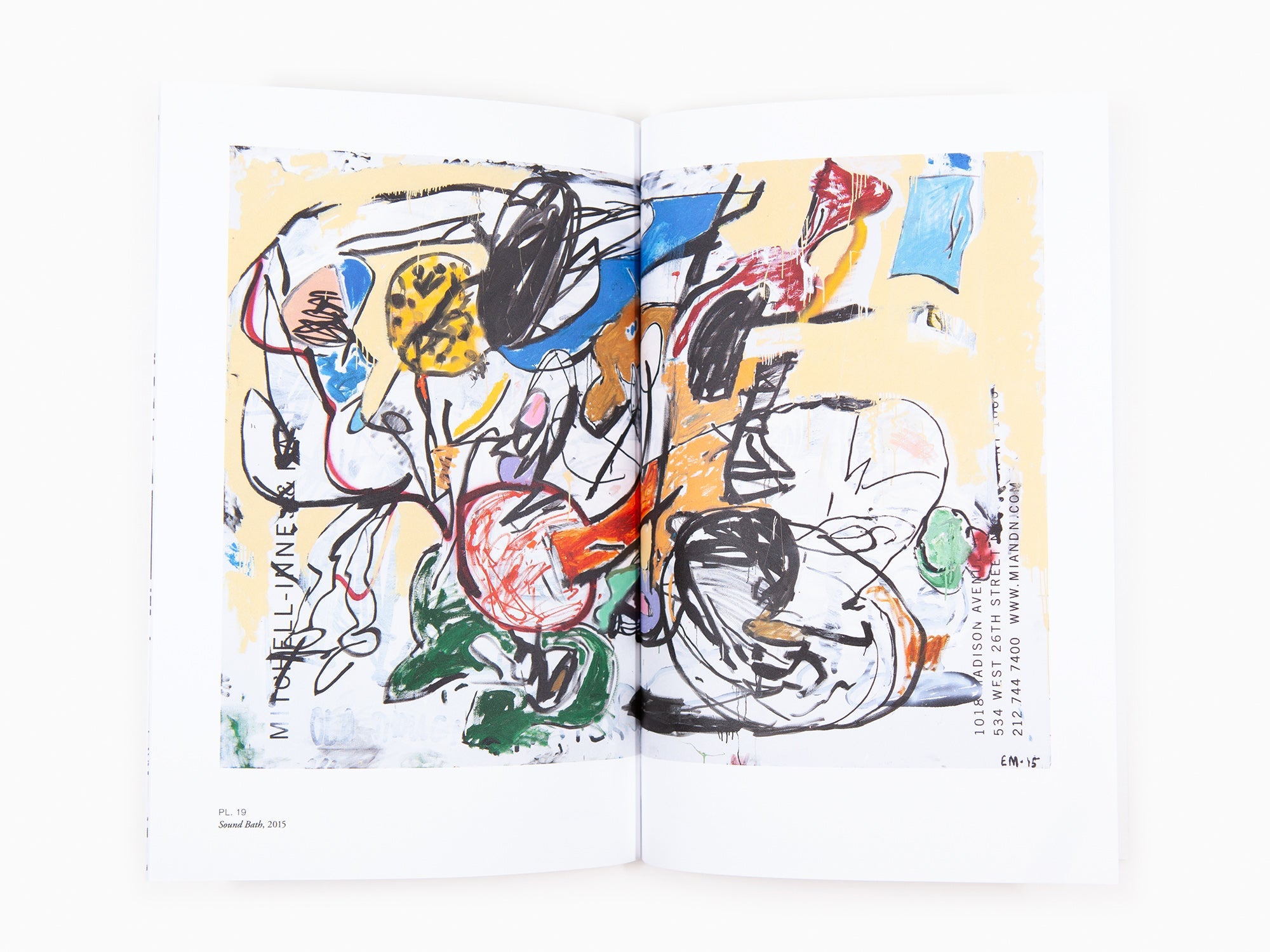 Eddie Martinez -Studio Wall (Drawing Center)