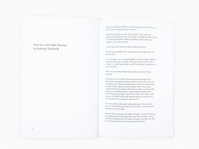 Eddie Martinez -Studio Wall (Drawing Center)