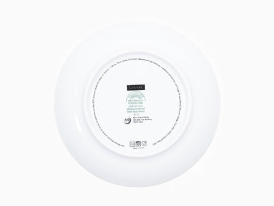 Jean-Michel Othoniel - Assiette mignardise " Rose du Louvre " noire en porcelaine