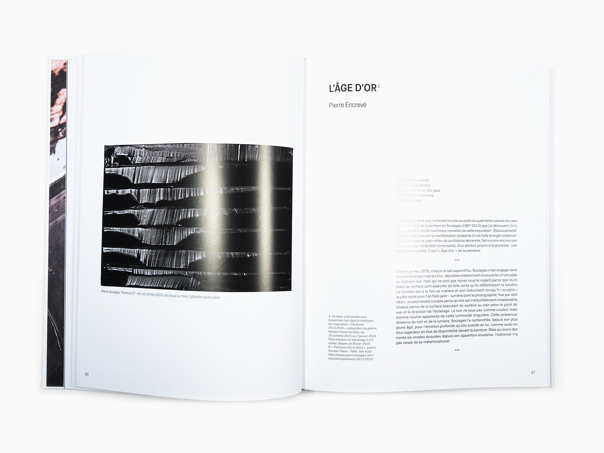 Pierre Soulages - Les derniers Soulages (2010 - 2022)