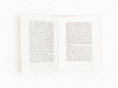 Sean Scully - Mark Rothko Corps de lumière