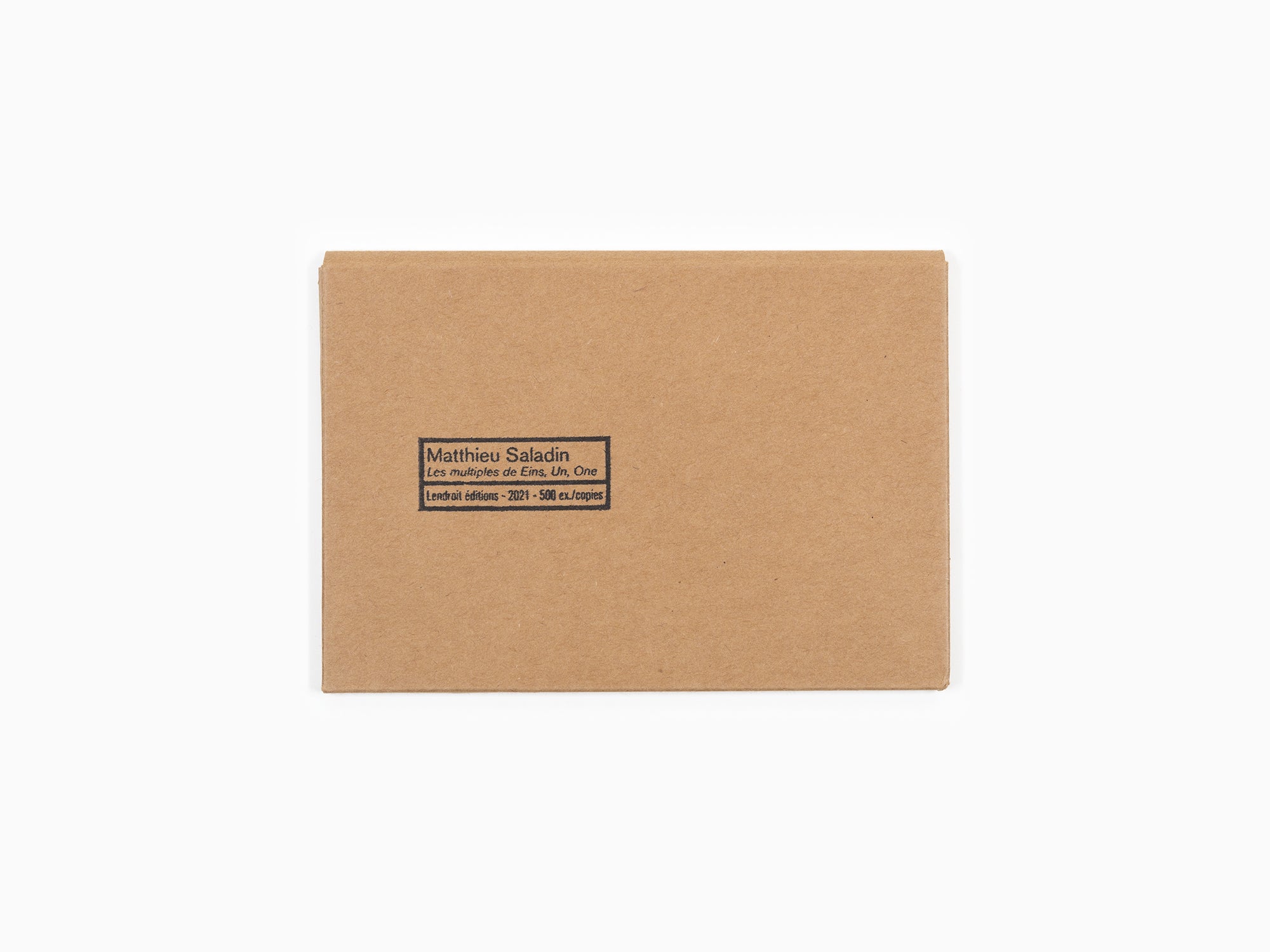Matthieu Saladin - Les multiples de Eins, Un, One
