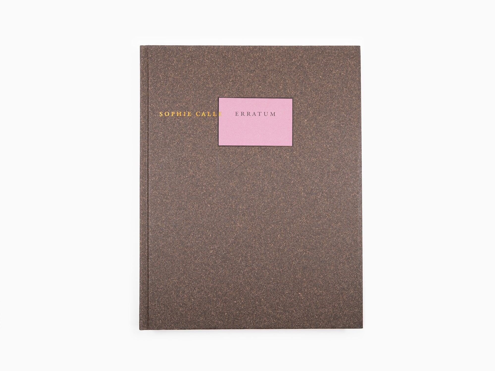 Sophie Calle - Erratum