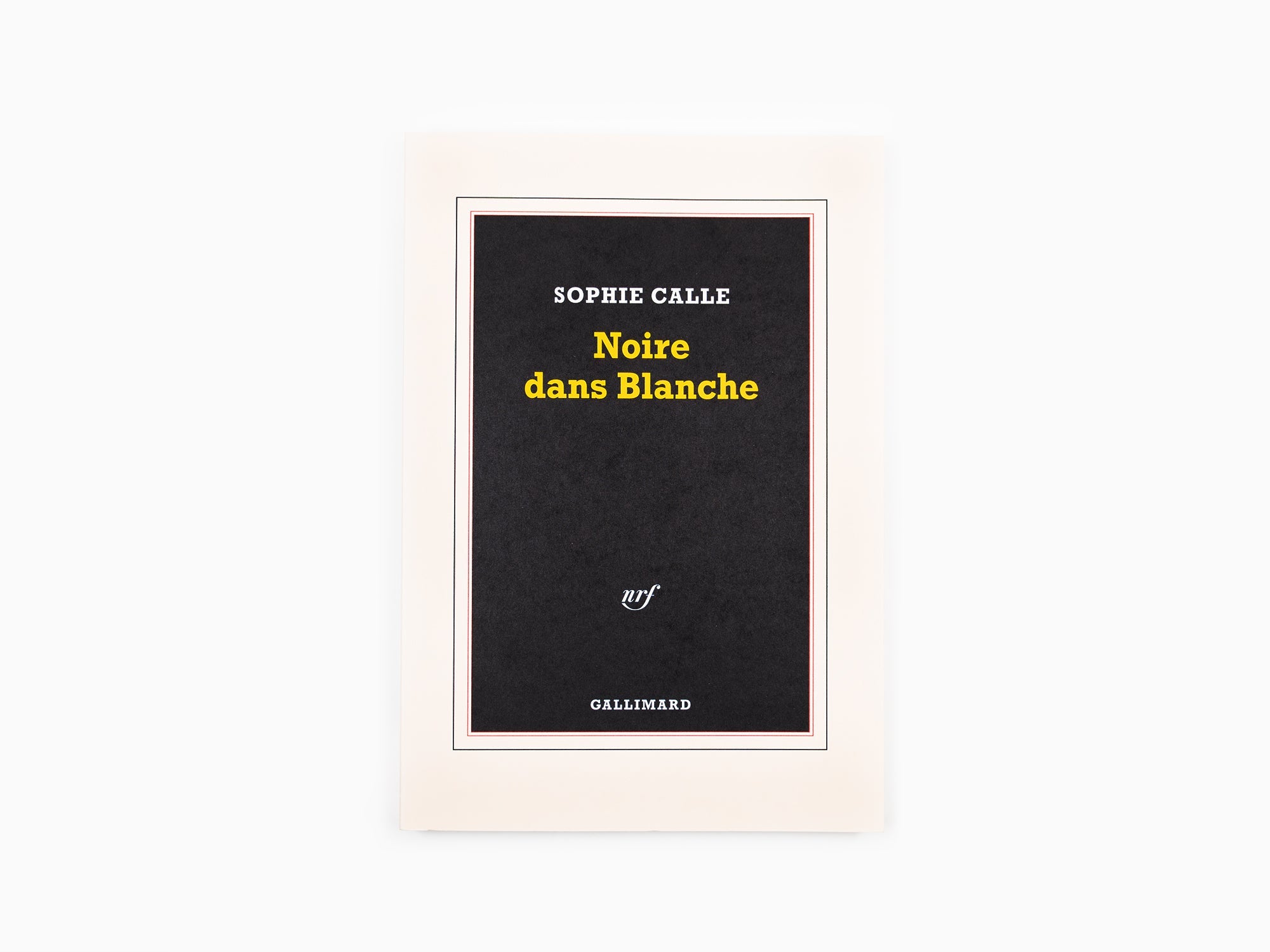 Sophie Calle - Noire dans Blanche