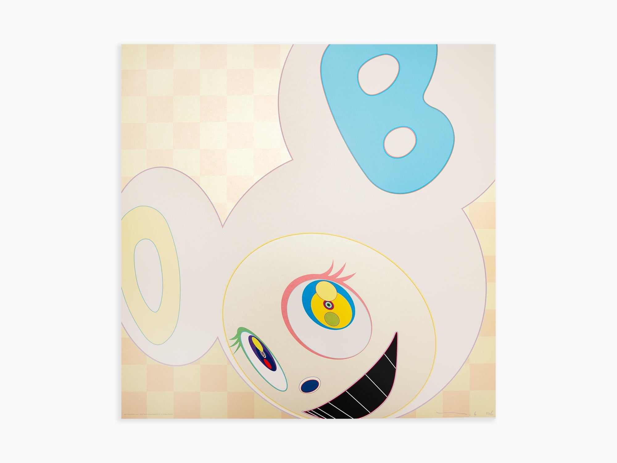 Takashi Murakami - Et puis - Motif Ichimatsu