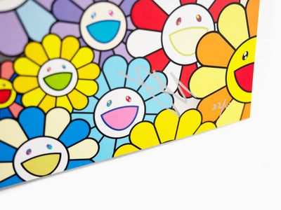 Takashi Murakami - Champagne Supernova Blue