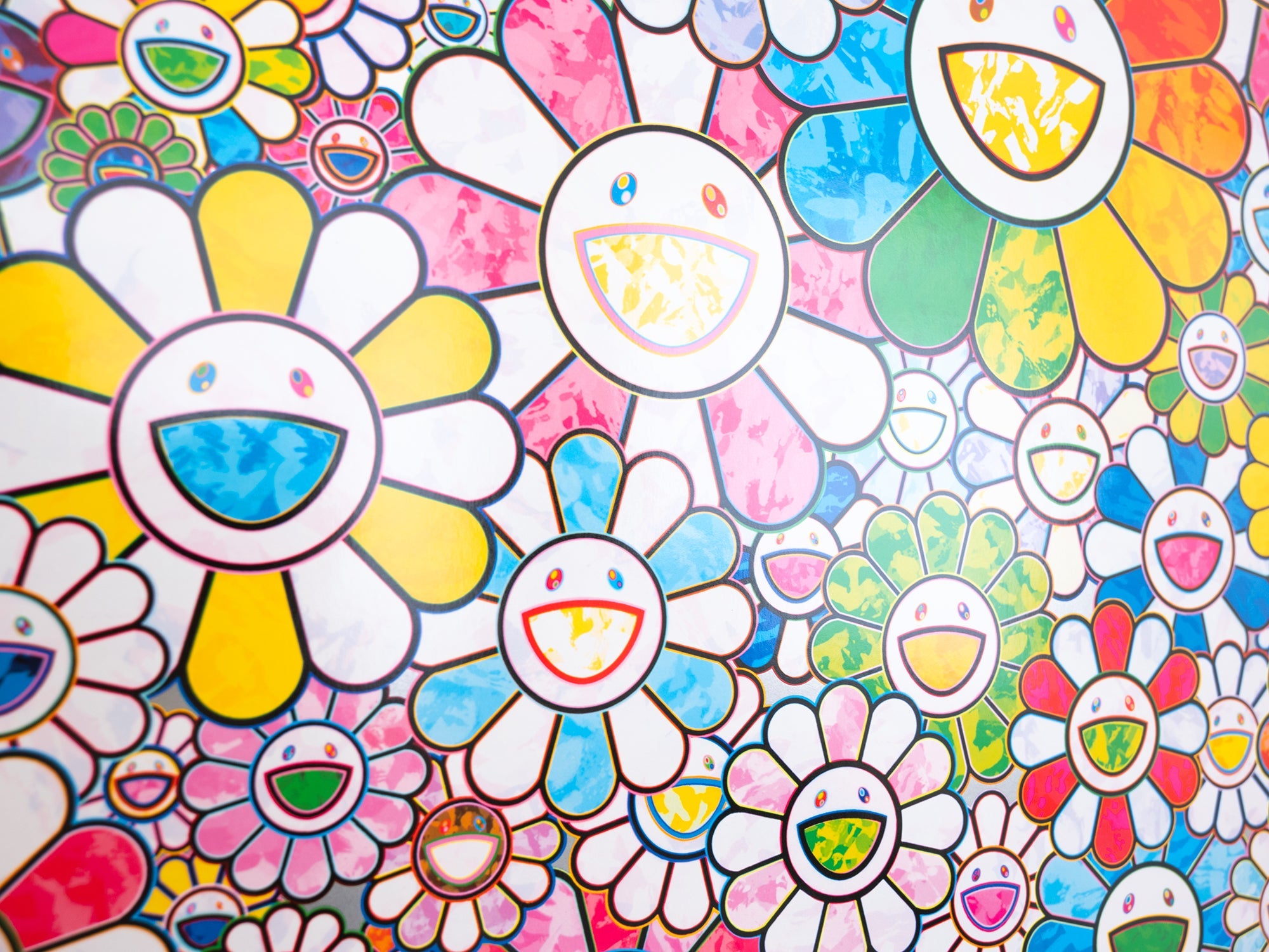 Takashi Murakami - Happy x A Trillion Times : Flower