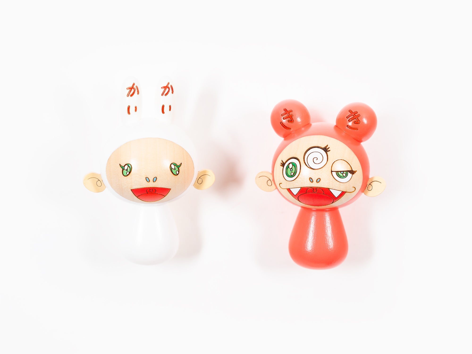 Takashi Murakami - Poupées Kaikai et Kiki Kokeshi, 2020
