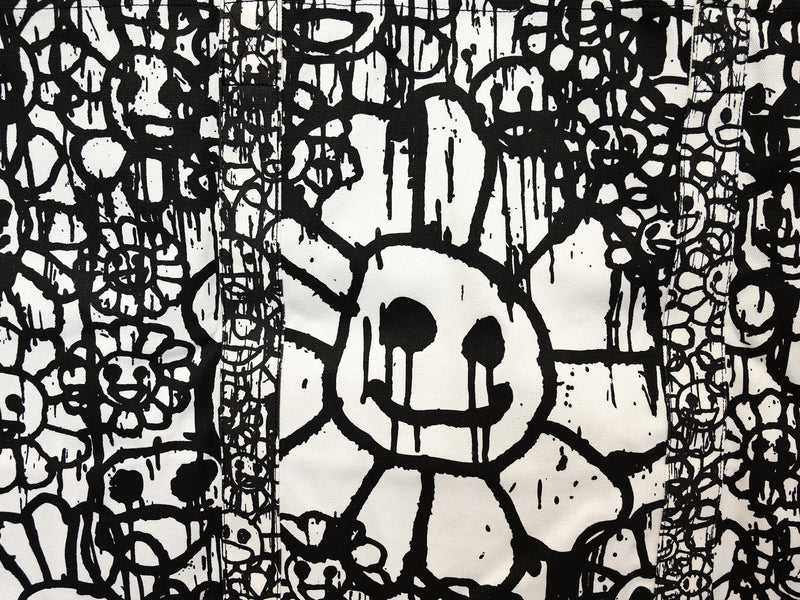 Madsaki x Takashi Murakami - Sac en coton Flower