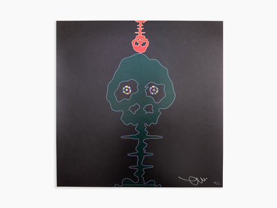 Takashi Murakami - Time Bokan - black + moss green