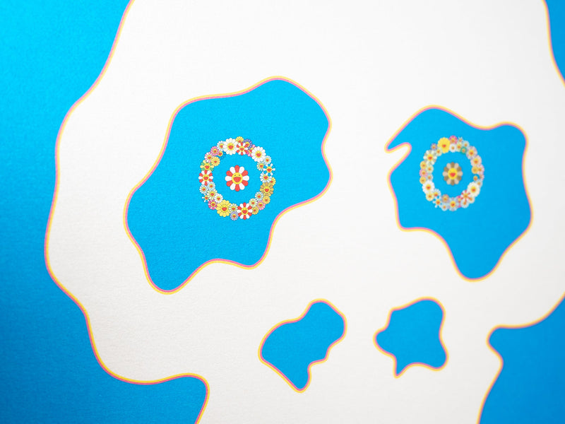 Takashi Murakami - Introduit en 2001 " Time Bokan Blue ".