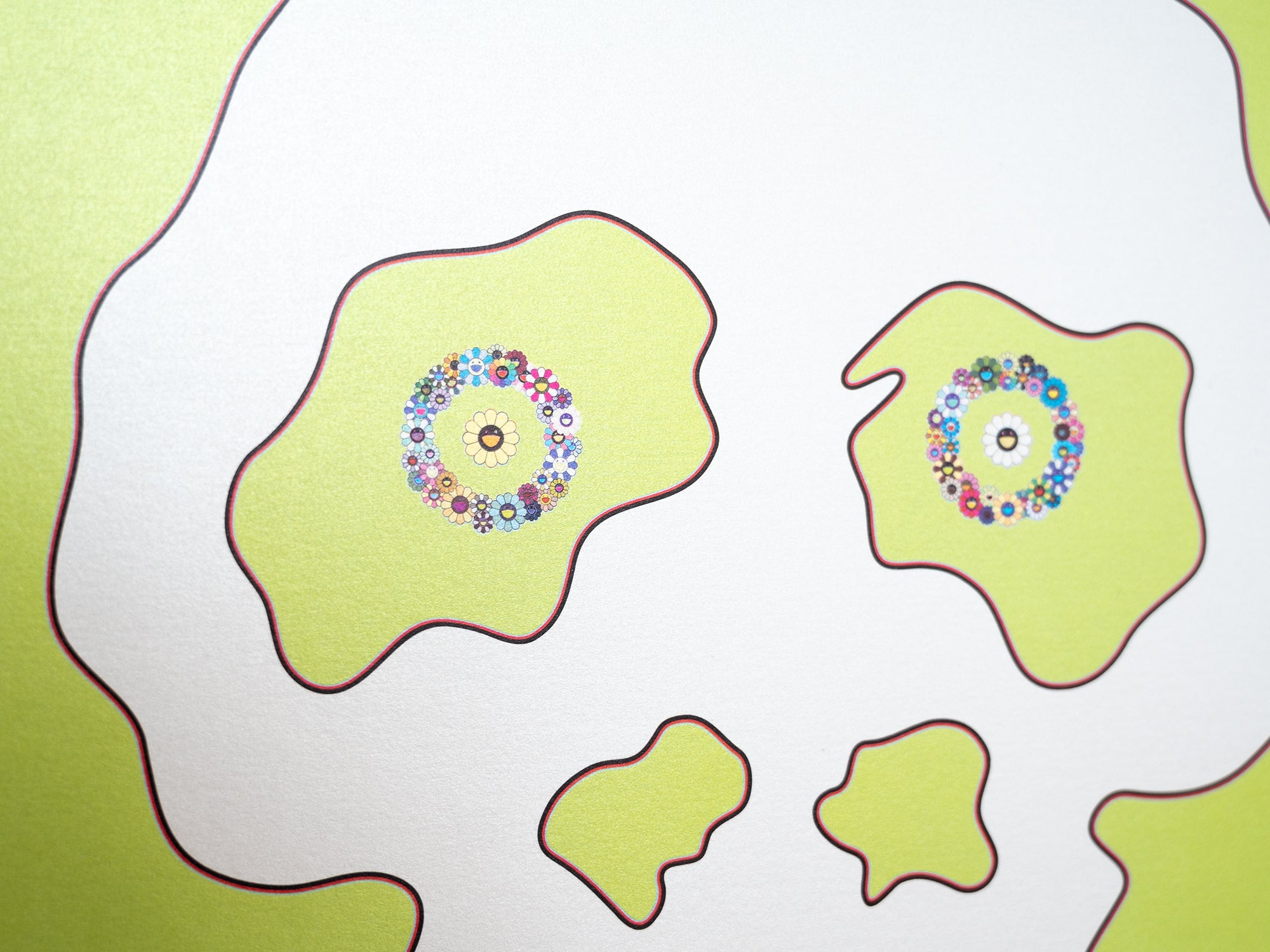 Takashi Murakami - Lime Green - Time