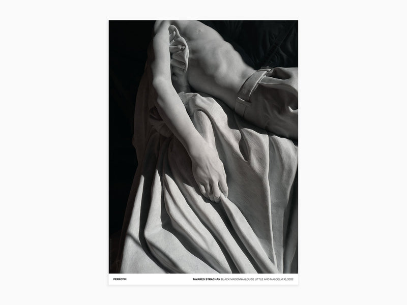 Tavares Strachan - Black Madonna (Louise Little et Malcolm X), 2022 (signé poster)