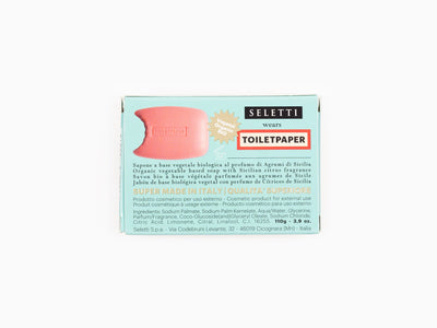 Seletti porte Toiletpaper - Bite soap (rose)