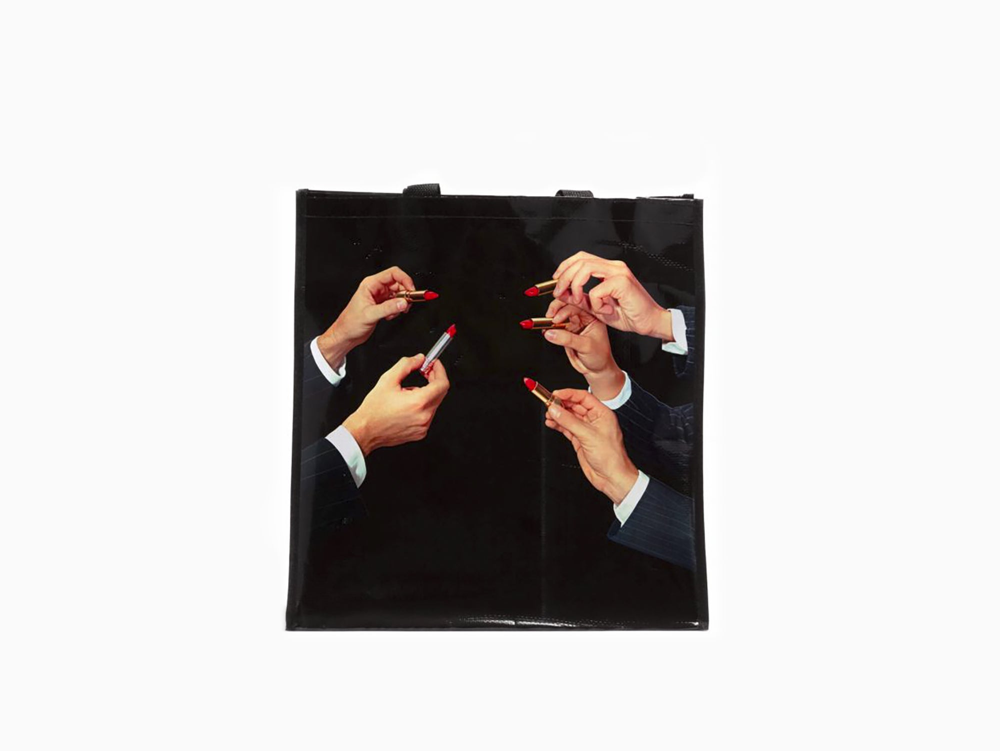 Seletti porte Toiletpaper - Sac d'épicerie - Rouges à lèvres