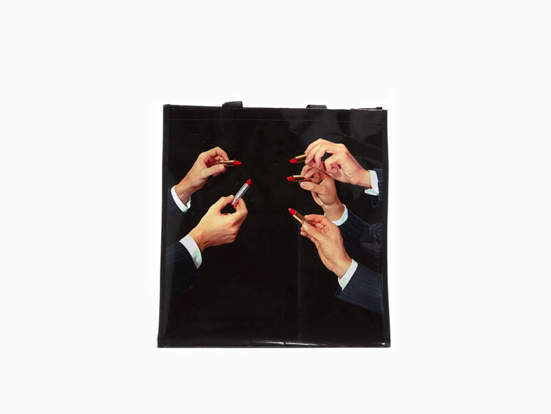 Seletti porte Toiletpaper - Sac d'épicerie - Rouges à lèvres