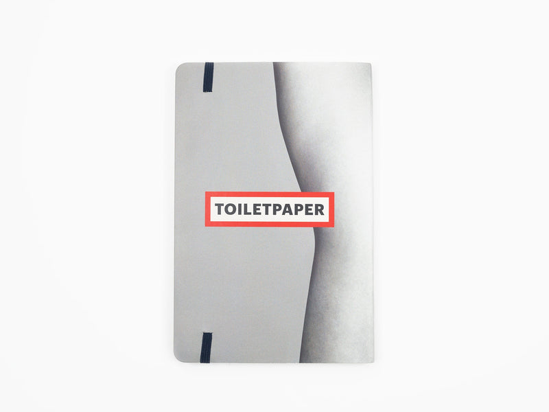 Seletti porte Toiletpaper - Carnet de notes - Deux de pique (grand)
