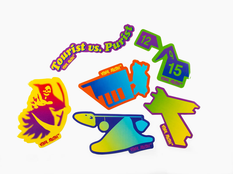 Virgil Abloh - ICA "Figures of Speech" Pack d'autocollants