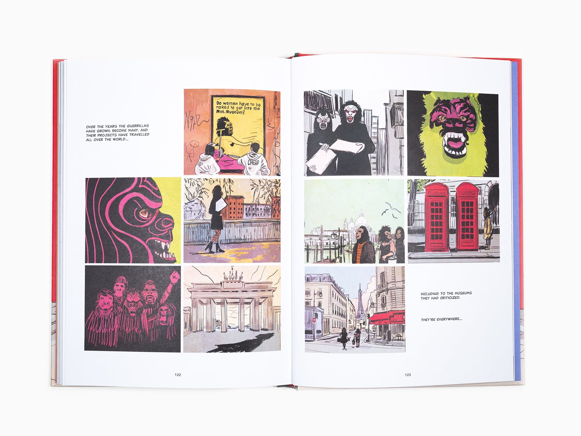 Les femmes qui ont changé l'art à jamais. L'art féministe - le roman graphique