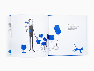 Fausto Gilberti - Yves Klein a tout peint en bleu et ne l'a pas regretté