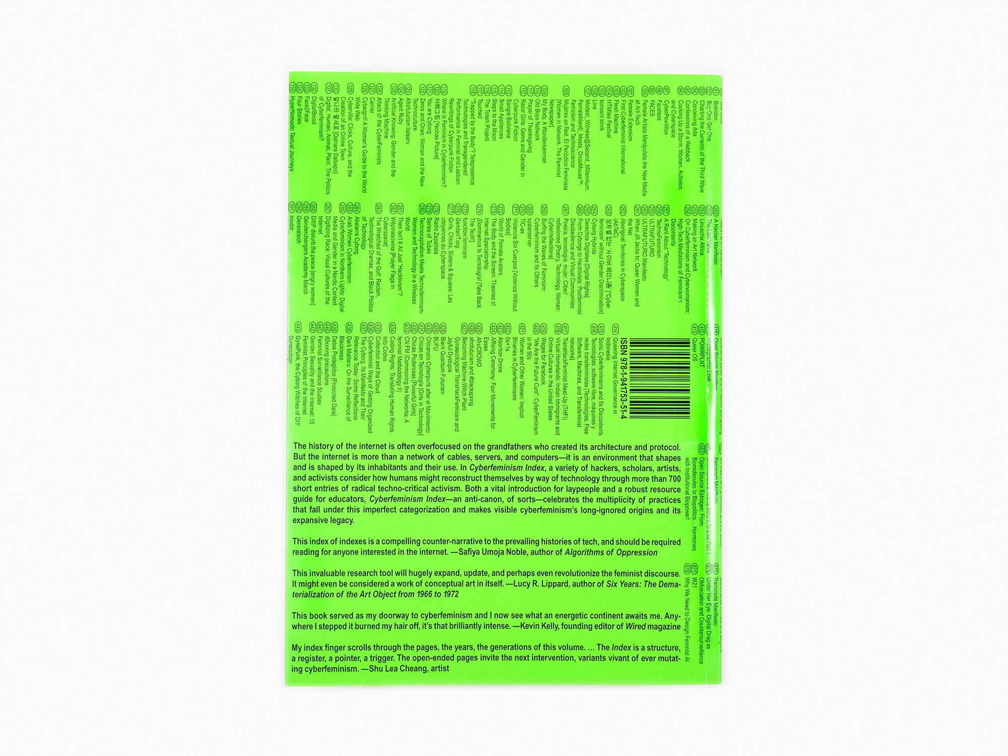 Mindy Seu - Index du cyberféminisme