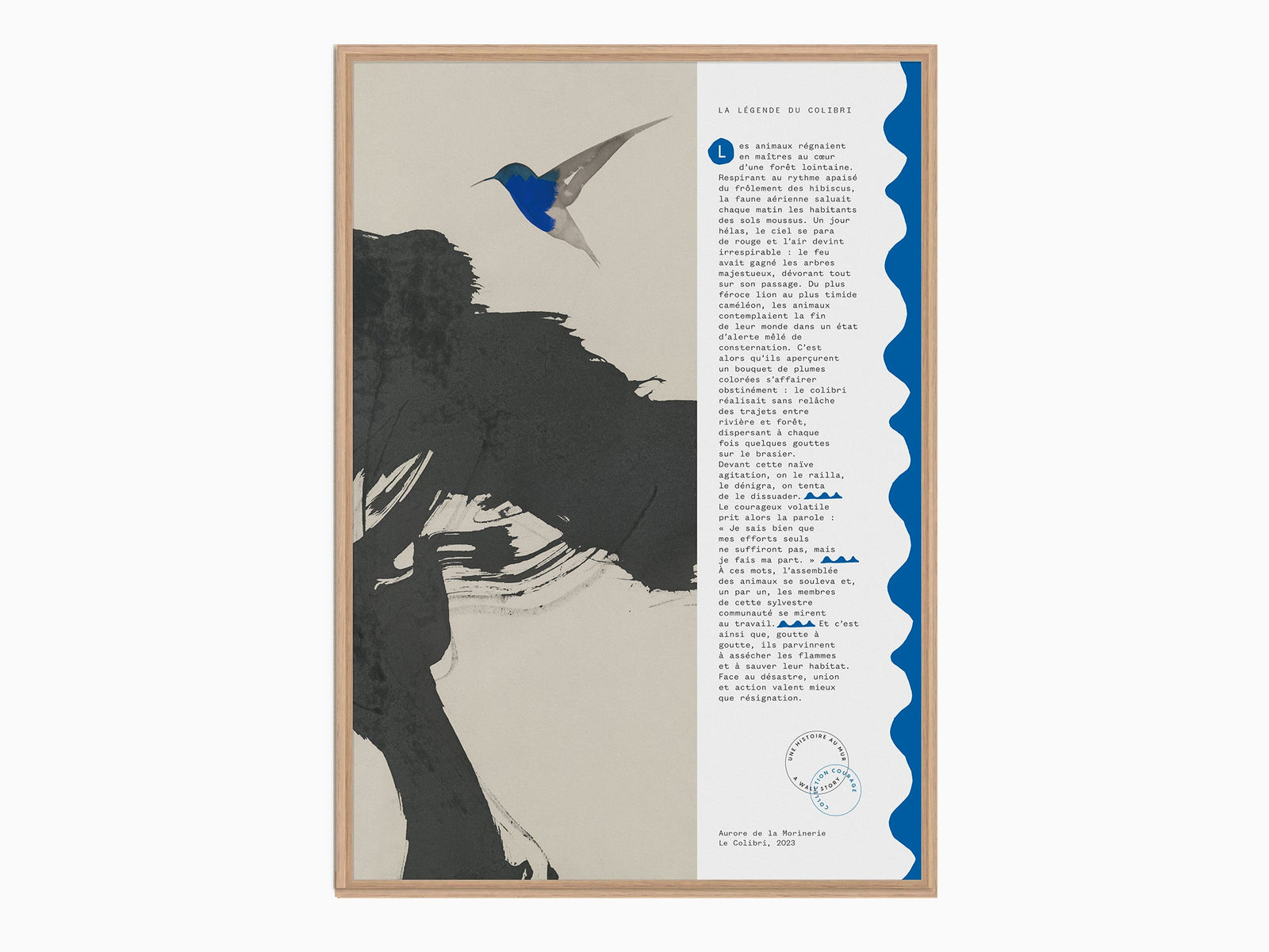 Une Histoire au Mur - Aurore de la Morinerie