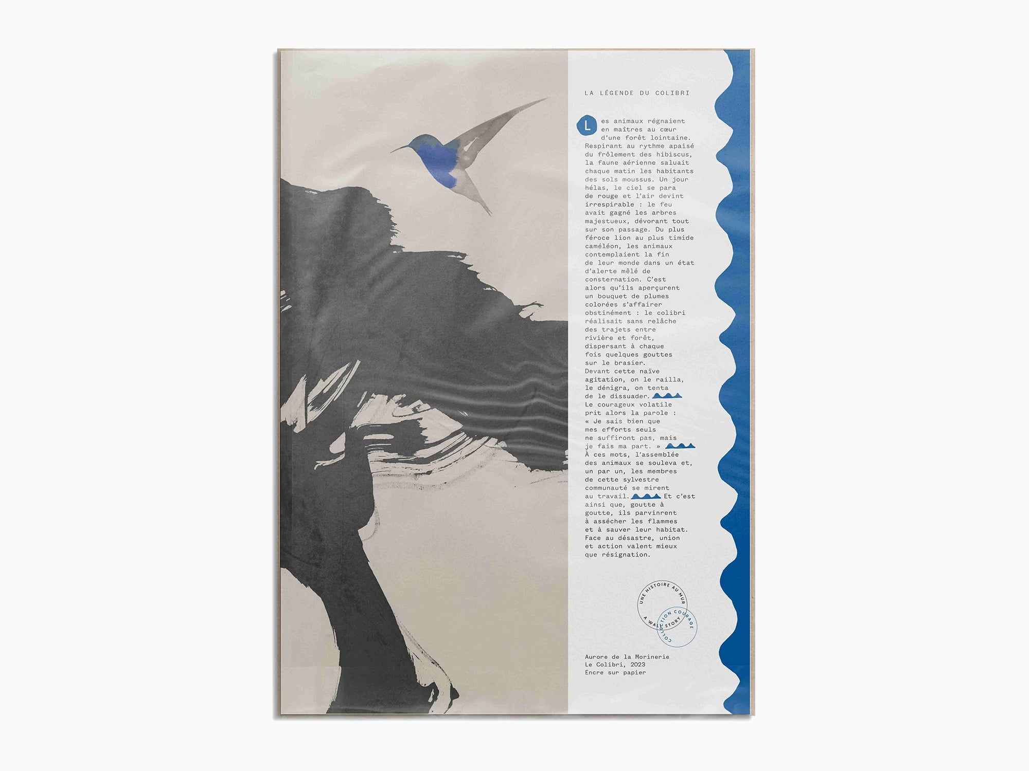 Une Histoire au Mur - Aurore de la Morinerie