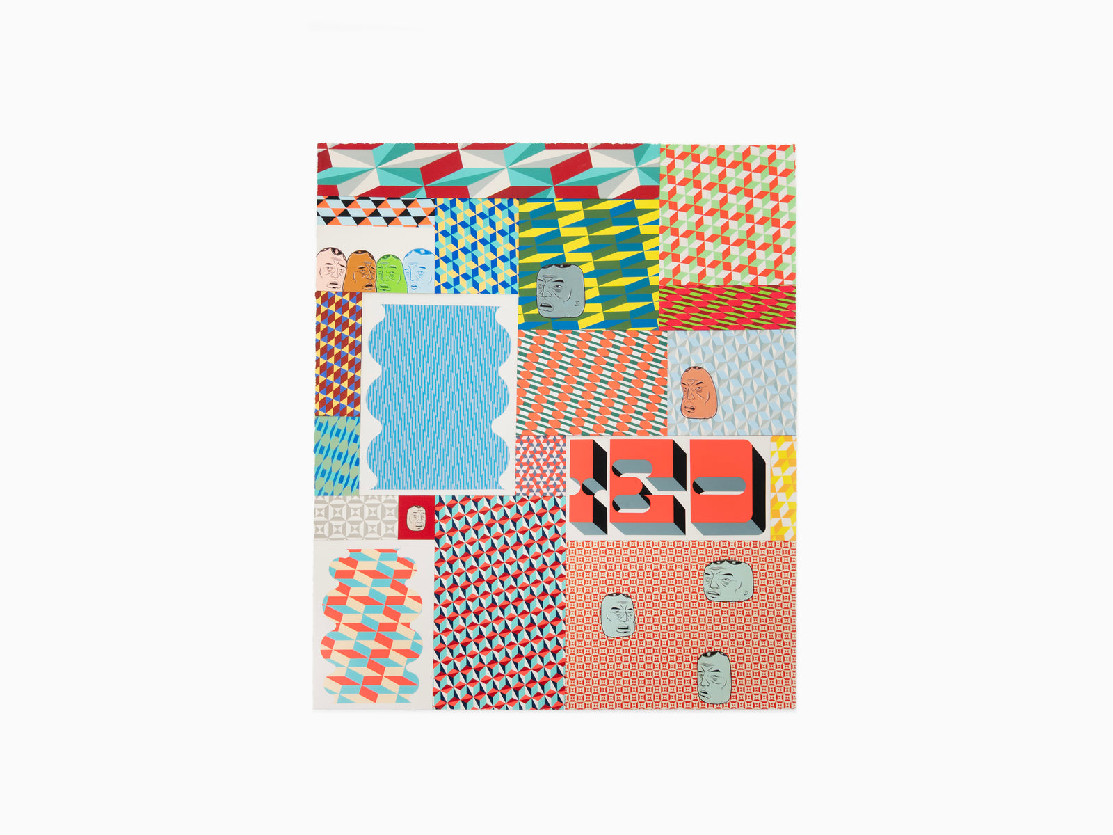 Barry McGee - print "I'm Listening" (J'écoute)