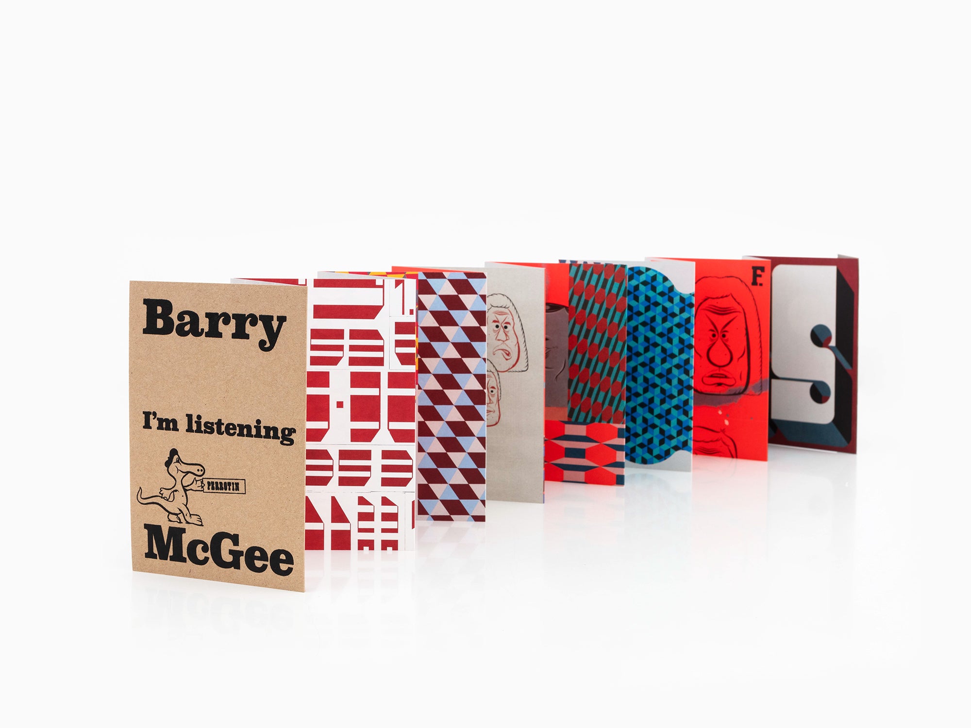 Barry McGee - "J'écoute" Leporello