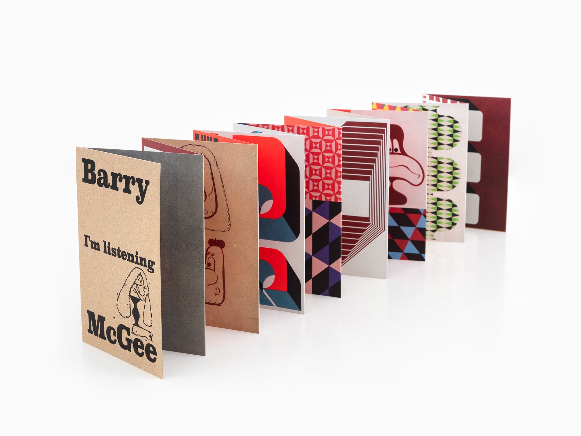 Barry McGee - "J'écoute" Leporello