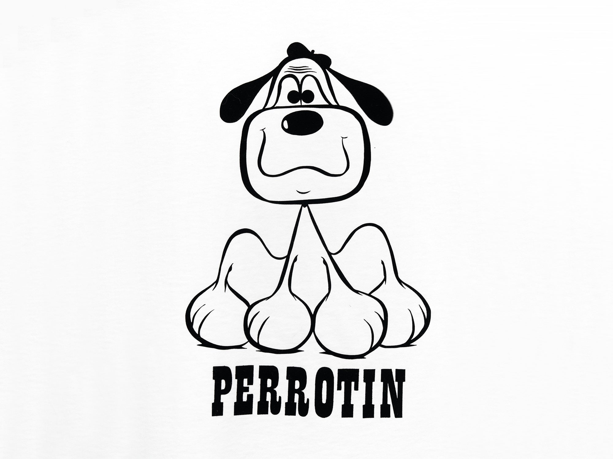Perrotin x Barry McGee - T-shirt chien français